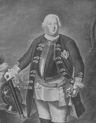 Friedrich Wilhelm I., König von Preußen von Antoine Pesne